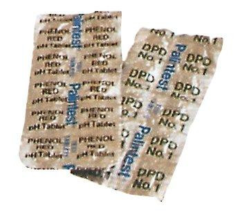 Тест-таблетки DPD № 1 Cl - 10 шт. (свободный хлор)