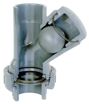 Обратный клапан Y-образный 63 мм