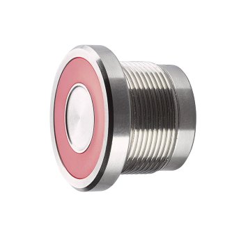 Пьезоэлектрическая кнопка - красный цвет LED, 15m kabel