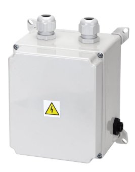 Электрическая панель управления, защита IP 65, содержит включатель, 3 F. пускатель, моторный предохранитель 4–6,3 A, (1,9–3,0 кВт)